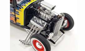 Ford  - Blown 5 1932 black + flames - 1:18 - Acme Diecast - 1805022 - Acme1805022 | The Diecast Company