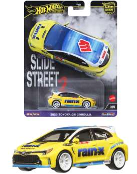 Toyota  - Corolla GT yellow/blue - 1:64 - Hotwheels - HKC82 - hwmvHKC82 | The Diecast Company