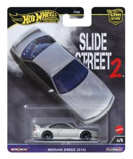 Nissan  - Silvia 240SX S14 grey - 1:64 - Hotwheels - HKC83 - hwmvHKC83 | The Diecast Company
