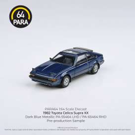 Toyota  - Supra Celica XX dark blue metallic - 1:64 - Para64 - 55464 - pa55464lhd | The Diecast Company
