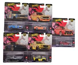 Assortment/ Mix  - Car Culture Japan Historic #4  - 1:64 - Hotwheels - FPY86 - hwmvFPY86-976B | The Diecast Company
