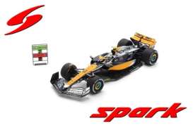 McLaren  - MCL60 2023 orange/blue - 1:18 - Spark - S903 - spa18S903 | The Diecast Company