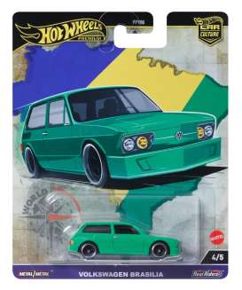 Volkswagen  - Brasilia T9678 green - 1:64 - Hotwheels - HRV82 - hwmvHRV82 | The Diecast Company