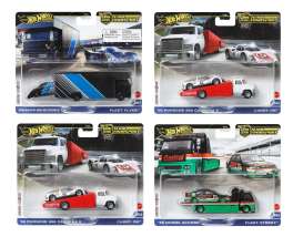 Assortment/ Mix  - Team Transport various - 1:64 - Hotwheels - FLF56 - hwmvFLF56-978B | The Diecast Company