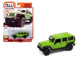 Jeep  - Wrangler Unlimited Moab ed. 2013 green - 1:64 - Auto World - SP130B - AWSP130B | The Diecast Company