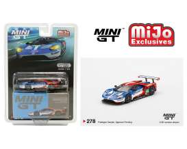 Ford  - GT LMGTE PRO #68 2016 white/red/blue - 1:64 - Mini GT - 00278-L - MGT00278Lhd-MJ | The Diecast Company