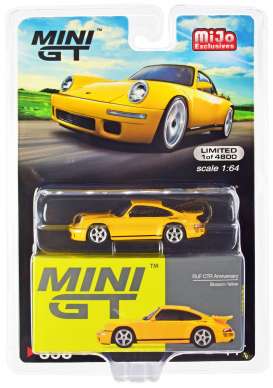RUF  - CTR anniversary blossem yellow - 1:64 - Mini GT - 00358-L - MGT00358lhd-MJ | The Diecast Company