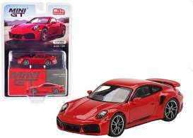 Porsche  - 911 Turbo red - 1:64 - Mini GT - MGT00423-L - MGT00423LHD-MJ | The Diecast Company