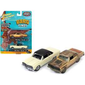 Chevrolet  - Chevelle Z16 1965 various - 1:64 - Johnny Lightning - PK009 - JLPK009 | The Diecast Company