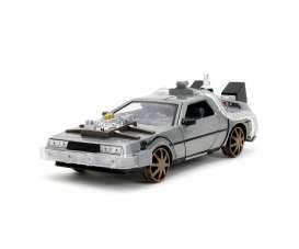 Back to the Future  - Time Machine Delorean  - 1:24 - Jada Toys - 253255073 - jada253255073 | The Diecast Company