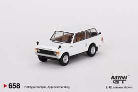 Range Rover  - Davos white - 1:64 - Mini GT - 00658-L - MGT00658lhd | The Diecast Company
