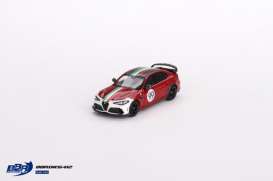 Alfa Romeo  - Giulia red - 1:64 - BBR - BBRDIE6412 - BBRDIE6412 | The Diecast Company