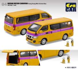 Nissan  - NV350 yellow/purple - 1:64 - Era - NS22NV0401 - EraNS22NV0401 | The Diecast Company