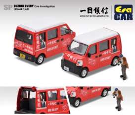 Suzuki  - Every One Investigation red/white - 1:64 - Era - SU22JSSSP119 - EraSU22JSSP119 | The Diecast Company