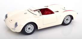 Porsche  - 550 A 1953 white/red - 1:12 - KK - Scale - KKDC120114 - kkdc120114 | The Diecast Company