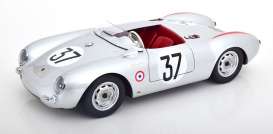 Porsche  - 550 A 1953 silver/red - 1:12 - KK - Scale - KKDC120115 - kkdc120115 | The Diecast Company