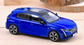 Peugeot  - 308 GT 2021 blue - 1:43 - Norev - 473933 - nor473933 | The Diecast Company