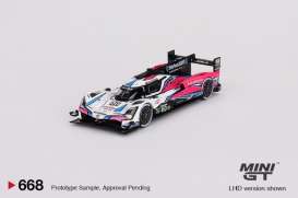 Acura  - ARX 2023 white/black/pink - 1:64 - Mini GT - 00668-L - MGT00668lhd | The Diecast Company