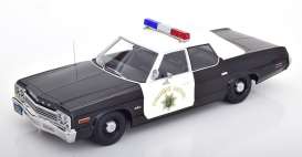 Dodge  - Monaco 1974 white/black - 1:18 - KK - Scale - 181153 - kkdc181153 | The Diecast Company