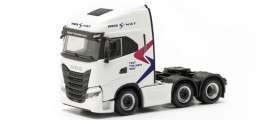 Iveco  - S-Way 6x2 white/red/blue - 1:87 - Herpa - H317115 - herpa317115 | The Diecast Company