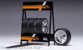 Wheels & tires  - Hyundai  - 1:18 - IXO Models - 18SET020W - ix18SET020W | The Diecast Company