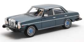 Mercedes Benz  - 300D W115 1976 blue metallic - 1:43 - Matrix - 11302-212 - MX11302-212 | The Diecast Company