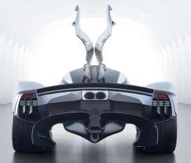 Aston Martin  - Valkyrie 2022 silver/black - 1:18 - Maisto - 31465 - mai31465 | The Diecast Company