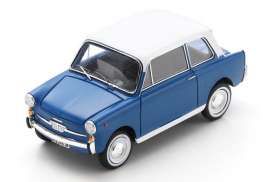 Autobianchi  - Bianchina Berlina Coupe 1962 blue/white - 1:43 - Schuco - 09338 - schuco09338 | The Diecast Company