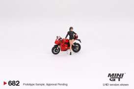 Ducati  - Panigale V4 white/red - 1:64 - Mini GT - 00682-L - MGT00682 | The Diecast Company