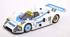 Mazda  - 787B 1970 white/blue - 1:18 - KK - Scale - 181333 - kkdc181333 | The Diecast Company