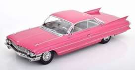 Cadillac  - Series 62 Coupe 1961 pink - 1:18 - KK - Scale - 181254 - kkdc181254 | The Diecast Company