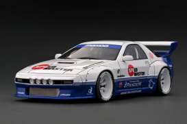 Mazda  - Pandem RX-7  white/blue - 1:18 - Ignition - IG2917 - IG2917 | The Diecast Company