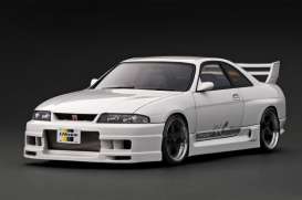 Nissan  - GReddy GT-R white - 1:18 - Ignition - IG3129 - IG3129 | The Diecast Company