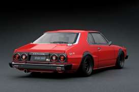 Nissan  - Skyline 2000 GT-ES red - 1:18 - Ignition - IG3467 - IG3467 | The Diecast Company