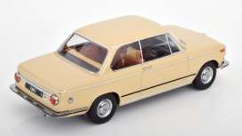 BMW  - 1602 1971 beige - 1:18 - KK - Scale - 181071 - kkdc181071 | The Diecast Company