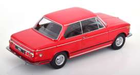 BMW  - 1602 1971 red - 1:18 - KK - Scale - 181072 - kkdc181072 | The Diecast Company