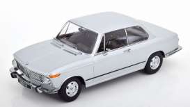 BMW  - 2002 ti 1971 silver - 1:18 - KK - Scale - 181075 - kkdc181075 | The Diecast Company