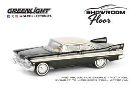 Plymouth  - Belvedere black/sand/white - 1:64 - GreenLight - 68060A - gl68060A | The Diecast Company