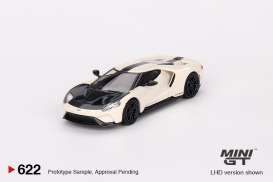 Ford  - GT 1964 white/black - 1:64 - Mini GT - 00622-L - MGT00622Lhd | The Diecast Company