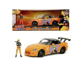 Honda  - S2000 2001 orange - 1:24 - Jada Toys - 253255084 - jada253255084 | The Diecast Company