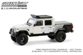 Jeep  - Gladiator 2020 white/black - 1:64 - GreenLight - 30499 - gl30499 | The Diecast Company