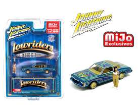 Chevrolet  - Monte Carlo Lowrirder 1978 blue/gold - 1:64 - Johnny Lightning - cp7458 - jlcp7458 | The Diecast Company