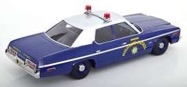 Dodge  - Monaco 1974 blue/silver - 1:18 - KK - Scale - 181155 - kkdc181155 | The Diecast Company