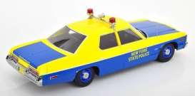 Dodge  - Monaco 1974 yellow/blue - 1:18 - KK - Scale - 181156 - kkdc181156 | The Diecast Company