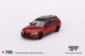 BMW  - M3 Touring G81 2023 red - 1:64 - Mini GT - 00700-R - MGT00700rhd | The Diecast Company