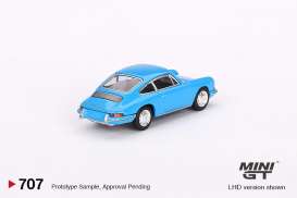 Porsche  - 911 (901) 1963 blue - 1:64 - Mini GT - 00707-R - MGT00707rhd | The Diecast Company