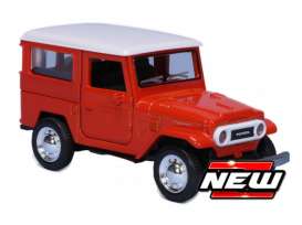 Toyota  - Land Cruiser FJ40 1960 red/white - 1:43 - Maisto - 25001-22899R - mai25001-22899R | The Diecast Company