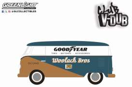 Volkswagen  - Panel Van 1964 brown/white/green - 1:64 - GreenLight - 36110B - gl36110B | The Diecast Company