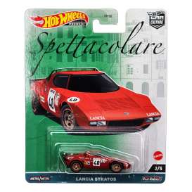 Lancia  - Stratos #40 red - 1:64 - Hotwheels - HKC49 - hwmvHKC49 | The Diecast Company