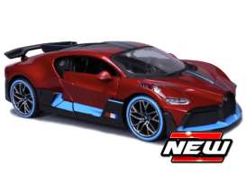 Bugatti  - Divo 2024 red/blue - 1:24 - Maisto - 31526R - mai31526R | The Diecast Company